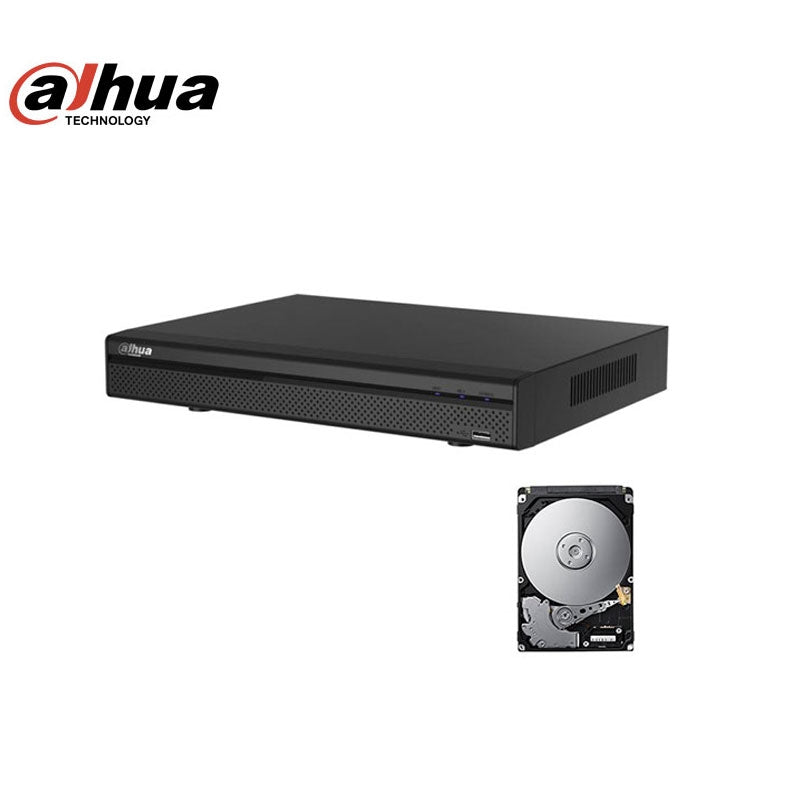 Dvr Dahua 16 Canali 4K I3 8 Mpx Ibrido Cloud Ahd Ip Wizsense Hd 2 Tb